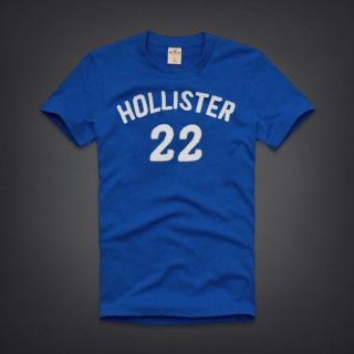 Tee shirt Hollister Homme Bleu